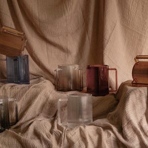 Wash Cup | Netilat Yadayim | Judaica Hand Washing Cup | Acrylic Ribbed