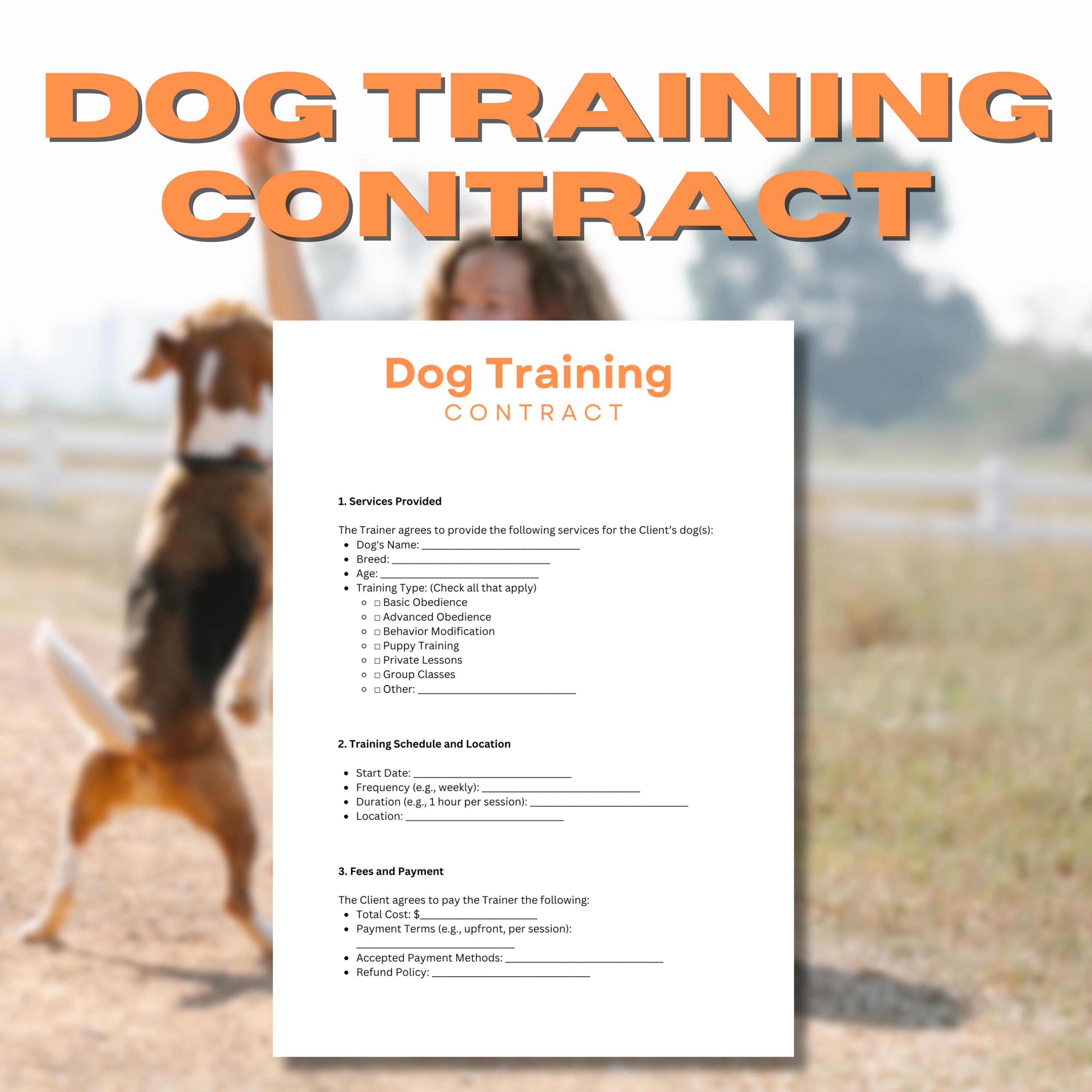 Service Dog Training Pdf