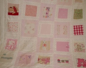 Custom Baby Clothes Memory Quilt