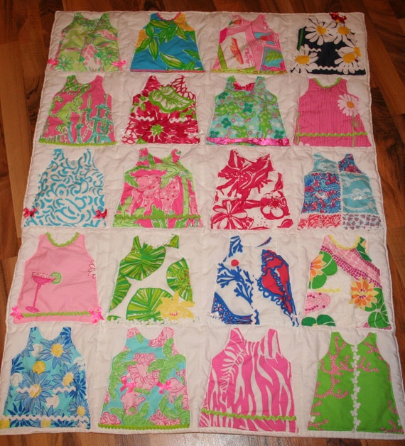 lilly pulitzer baby blanket