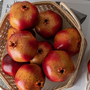 Artificial Fruit Pomegranates | Pomegranates | Artificial Pomegranates