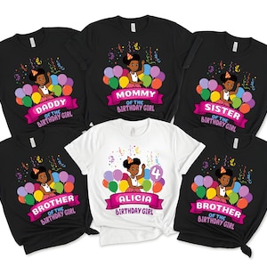 Custom Dolls Birthday Shirt Graci Corner Family Birthday Shirts Family Matching Graci Dolls Shirt, Dolls Personalized Tee, Dolls Party Shirt