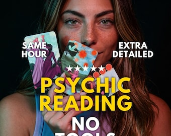Same Hour Psychic Reading No Tools, No Cards | Pure Intuition & Energy Channeling, Witch Reading, Medium Reading, Real Reading