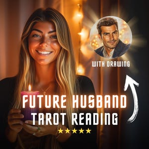Zukünftiger Ehemann Tarot & Portrait | Personalisierter Digitaler Bericht über Liebesweg und Verbindungsenergie | Kundenspezifische Beziehung PDF Download