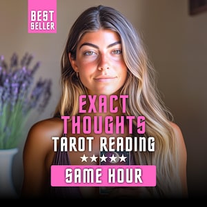 Exacte gedachten tarot pdf | Duidelijkheid over liefde en relaties | Aangepast Insight-rapport over emoties, intenties en onuitgesproken gevoelens