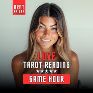 Same Hour Love Tarot Reading (Digital PDF Report) | Psychic Love Reading, Soulmate & Twin Flame Guidance | Accurate Psychic Insights