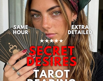 Same Hour Secret Desires Tarot Reading, Psychic Reading | Intuitive Fantasy and Fire Energy | Passion Insight and Emotional Depth Scan