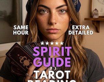Same Hour Spirit Guide and Angel Message Reading, Personalized Psychic Guidance, Witch Reading, Psychic Reading