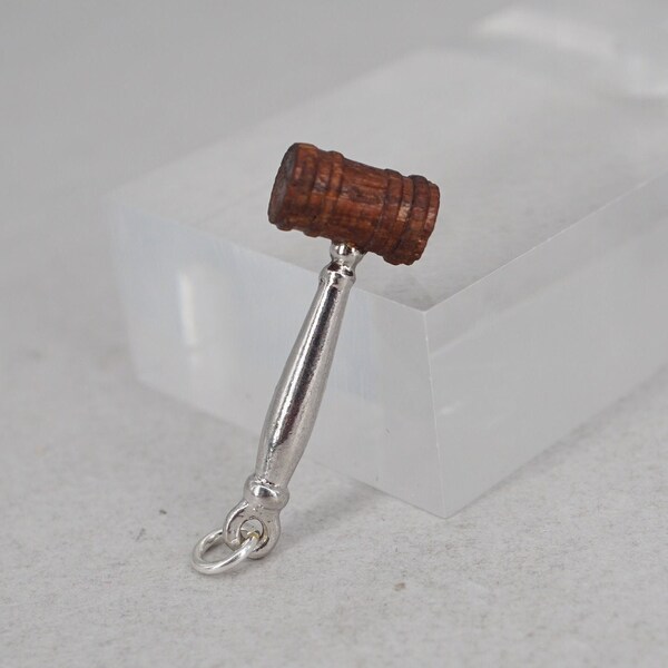 Gavel Charm Etsy