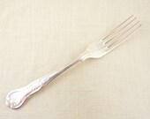 Antique English Sheffield Original Kings Pattern Silverplate Dinner Fork Eight Available