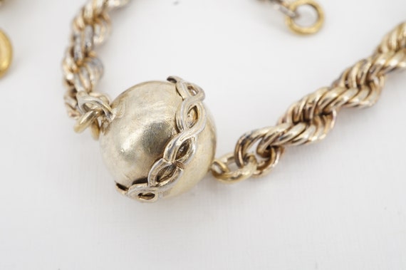 vintage gold filled anklet - image 2