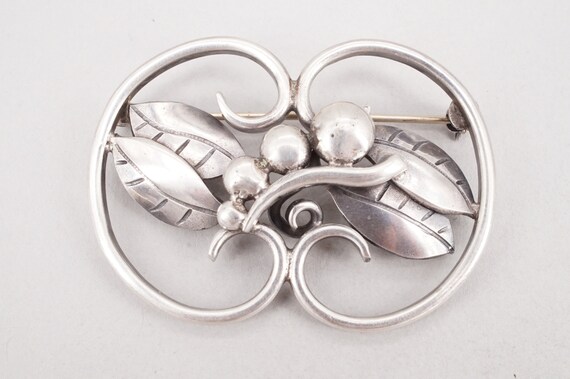 Danish silver brooch deals
