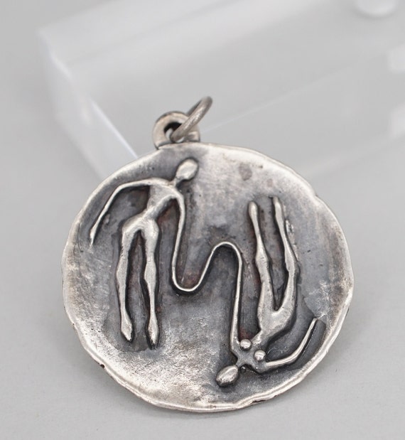 Rare James Avery Sterling Silver Gemini Zodiac Earrin… Gem