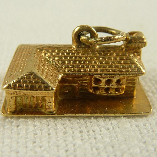 Vintage 14K Gold Home Charm