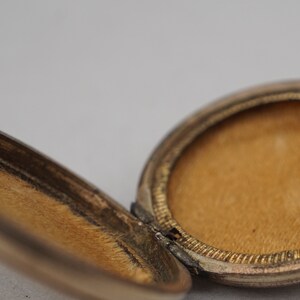 Antique Victorian Gold Filled Empty Pocket Watch Case For Locket image 5