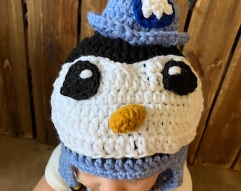 Crocheted Peso Hat | Octonauts Hat | Halloween Costume | Children’s Hat | Penguin Hat