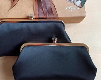 Clutches: Black & Grey