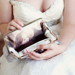 TOP UP  The Original Personalized Photo Clutch Wedding Gift image 10