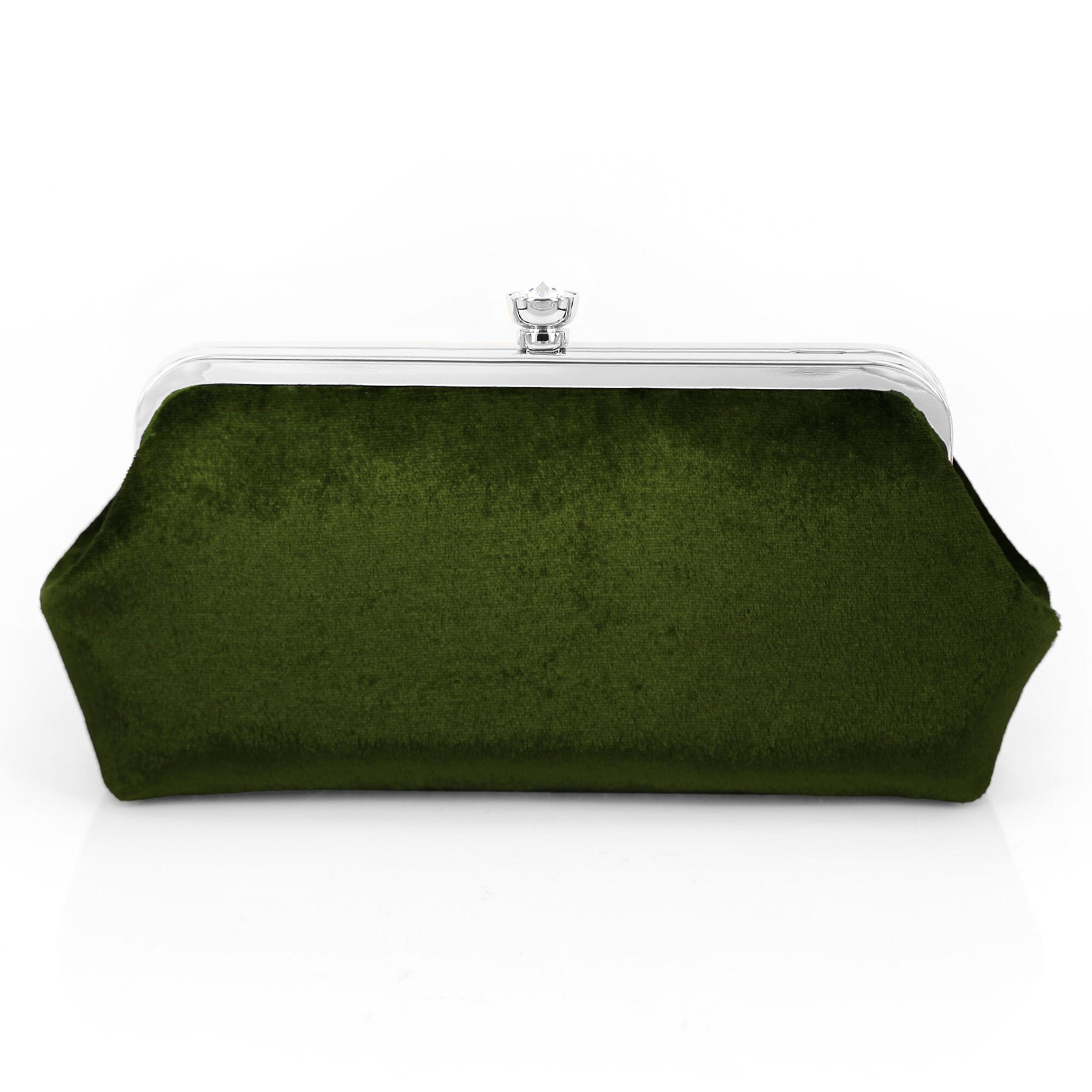 Emerald Green Velvet Photo Clutch Bag for Bride Bridesmaid Etsy UK