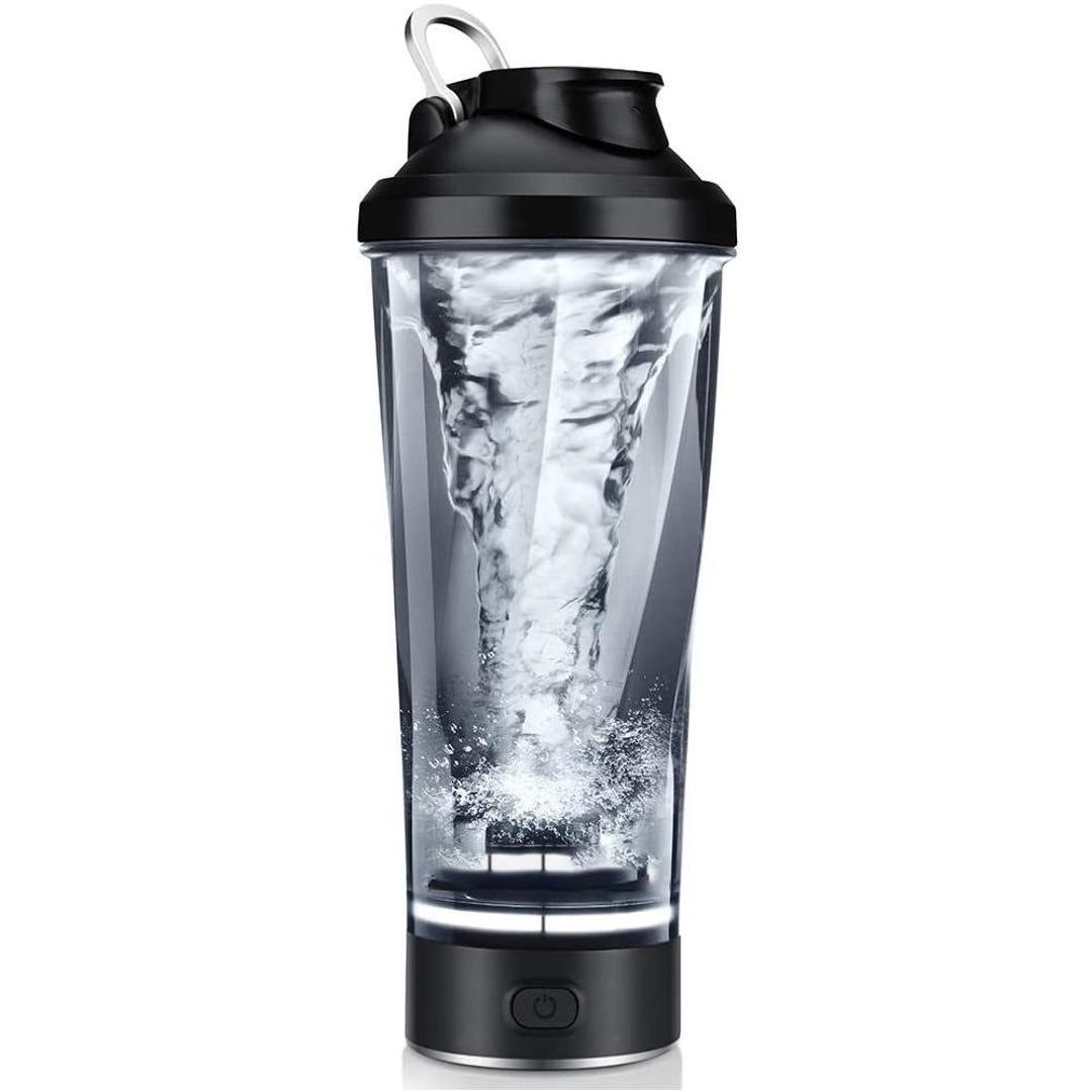 Shaker à Lait Professionnel Milkshake Maker 500ml - Mélangeur Électrique Argent Pour Shakes Protéinés Et Cocktails