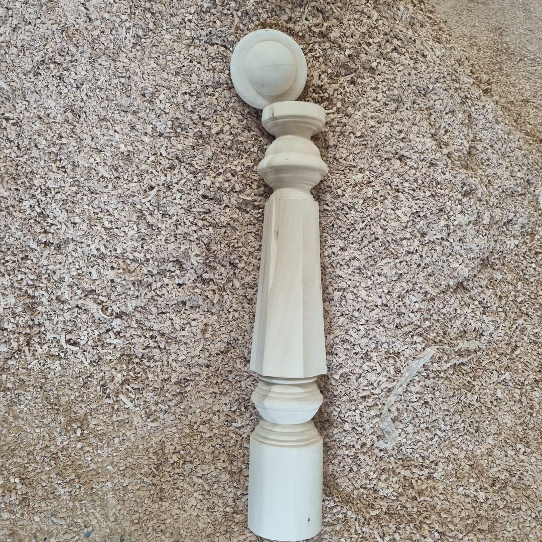 Hexagonal Body Newel Post, Newel Caps, Stairs, Custom Stairs Parts ...