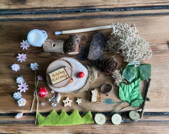 Diy Tiny hedgehog hideaway garden kit