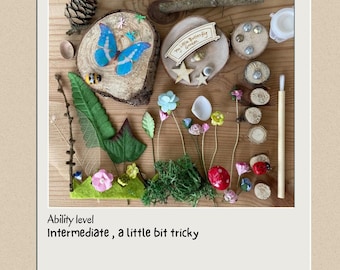 Butterfly Fairy Garden Kit: Mindful Craft, Eco-Friendly Materials