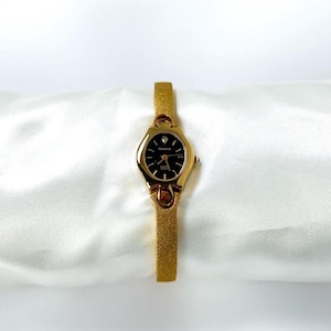 Vintage Womens Gold Sparkle Bangle Watch