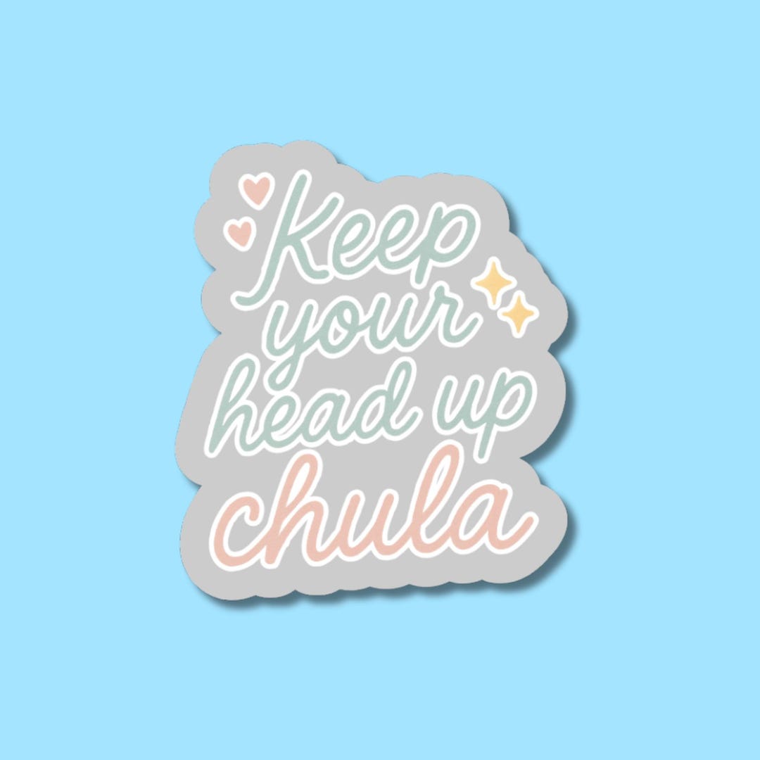 Chula Vinyl Sticker: Latino Inspiration, Waterproof Decal - Etsy