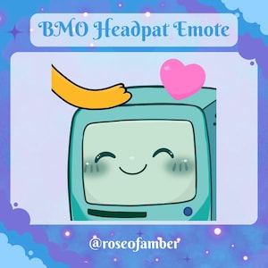 BMO Headpat Emote Adventure Time