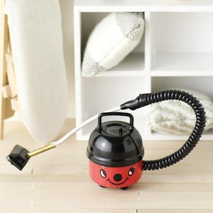 Dollhouse Miniature Red Henry Hoover Vacuum Cleaner