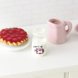 Dollhouse Miniature Milk Bottle