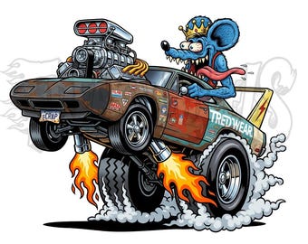 Scraptona | Hot Rod Art | Kustom Kulture Posters