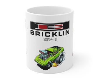 ALL 5 Bricklin SV-1 Colors Monster Rods Garage Coffee Mug —11oz