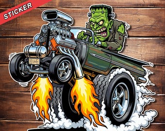 El Jefe El Camino Vinyl Sticker | Hot Rod Art & Kustom Kulture