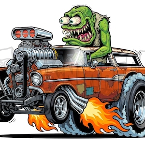 Kustom Kulture Hotrod - Etsy