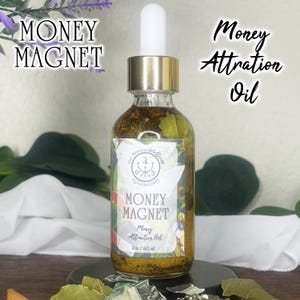 Money Magnet Oil | Shimmering Abundance Oil | Money Drawing Oil  | Success Oil | Money Intention Oil  | Money Manifestation Oil