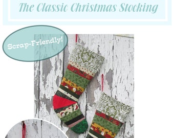 Classic Christmas Stocking Pattern - Great for Beginners