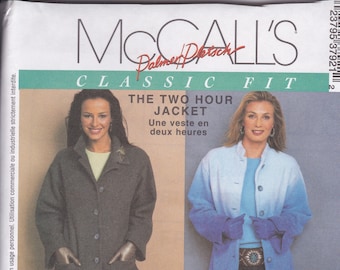 McCalls Pattern 3792 Two-Hour Women's Coat Pattern by Palmer & Pletsch