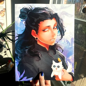 JJK Jujutsu Kaisen | Suguru Geto 8.5” x 11” Print