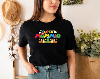 Super Mommy T-Shirt | Gamer Mom Mother's Day Gift