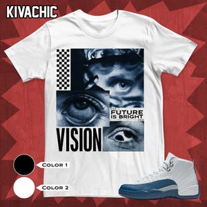AJ 12 French Blue Vision Unisex T-Shirt, Hoodie, Sweatshirt To Match Sneaker