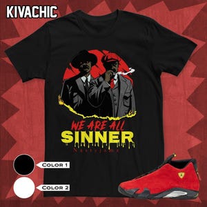 Stack Build Elevate Shirt – Made to Match Jordan 4 Brick by Brick – Sneaker Matching Tee