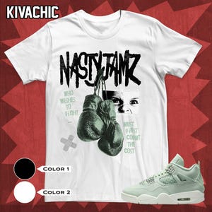 AJ 4 Seafoam Sail Fight Count Cost 2D Unisex T-Shirt, Hoodie, Sweatshirt To Match Sneaker