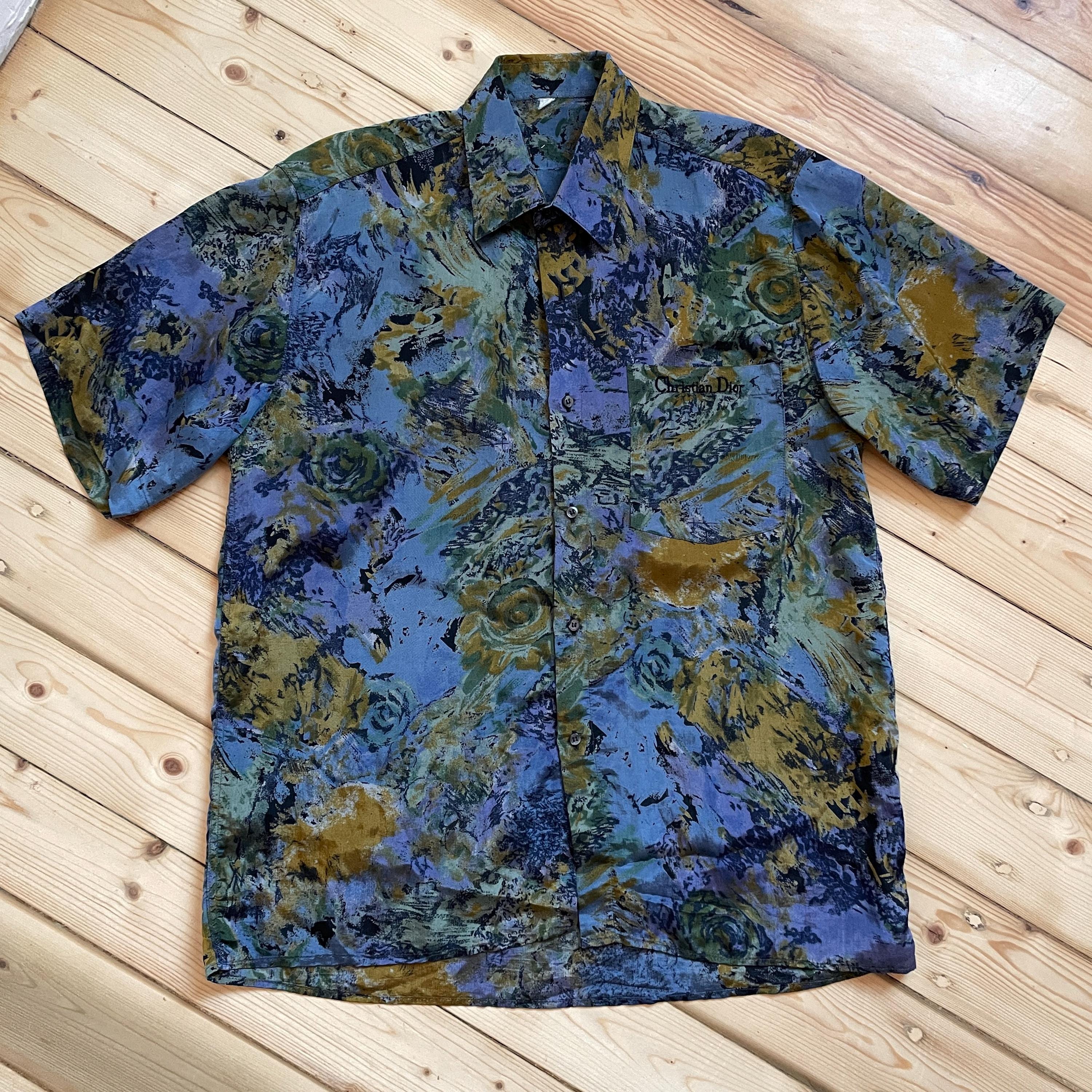 Blue Dior Shirt - Etsy Canada