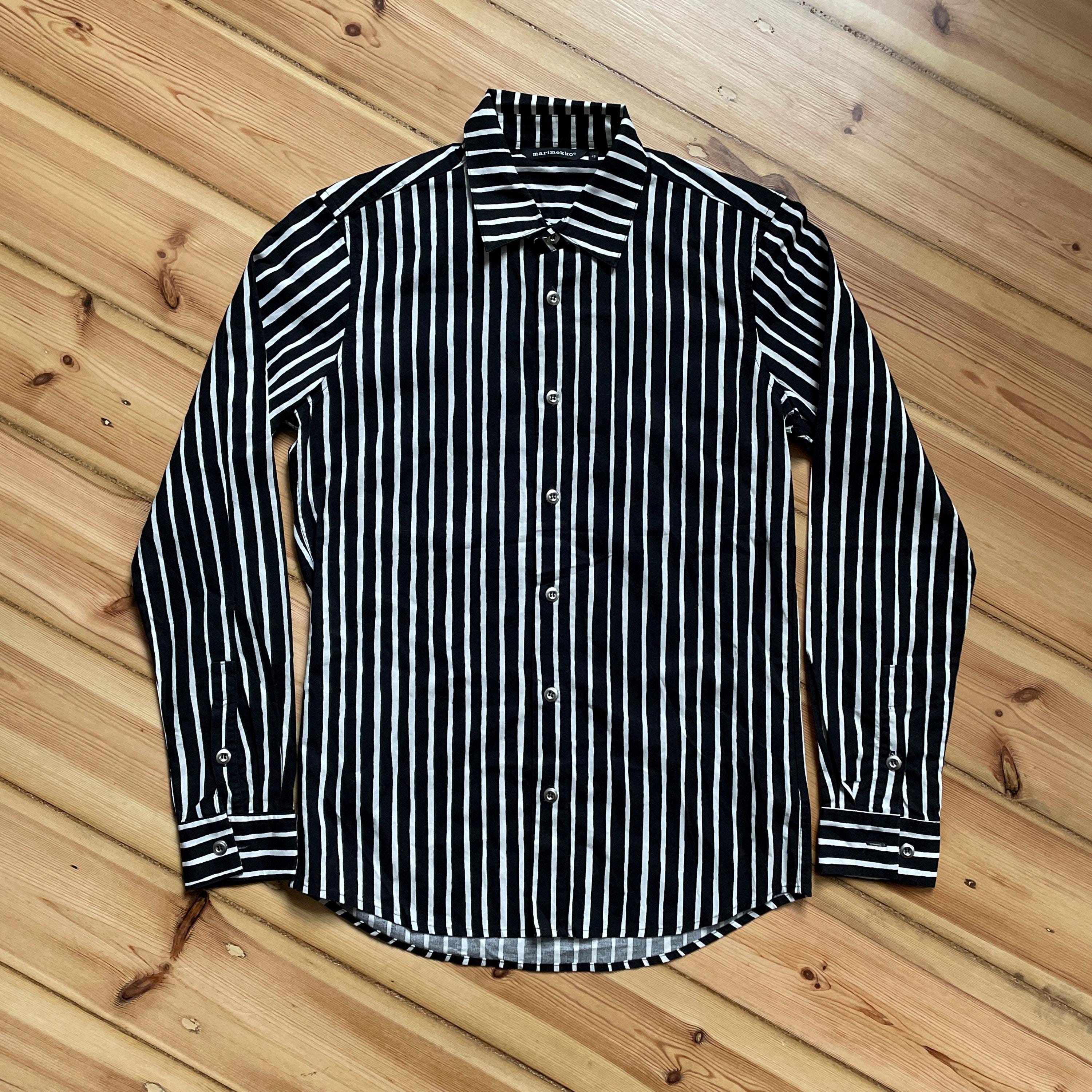 トップス marimekko stripe shirt Marimekko Stripe Shirt - Etsy