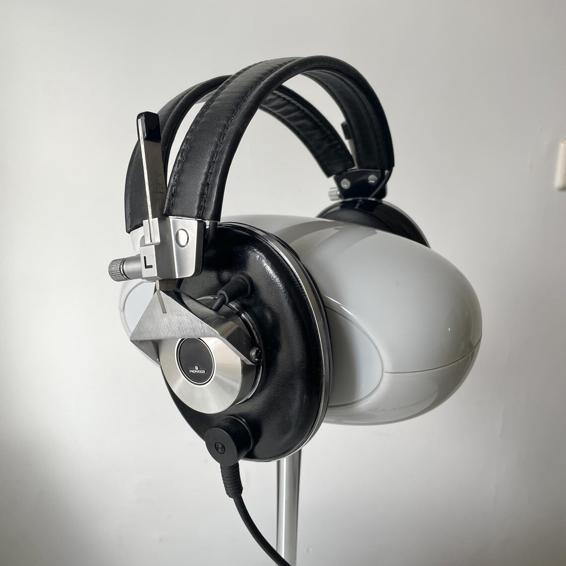 Pioneer Monitor 10 Electrodynamic Professional Headphones Vintage 1975 Retro Audio Gear, foto 1 di 5