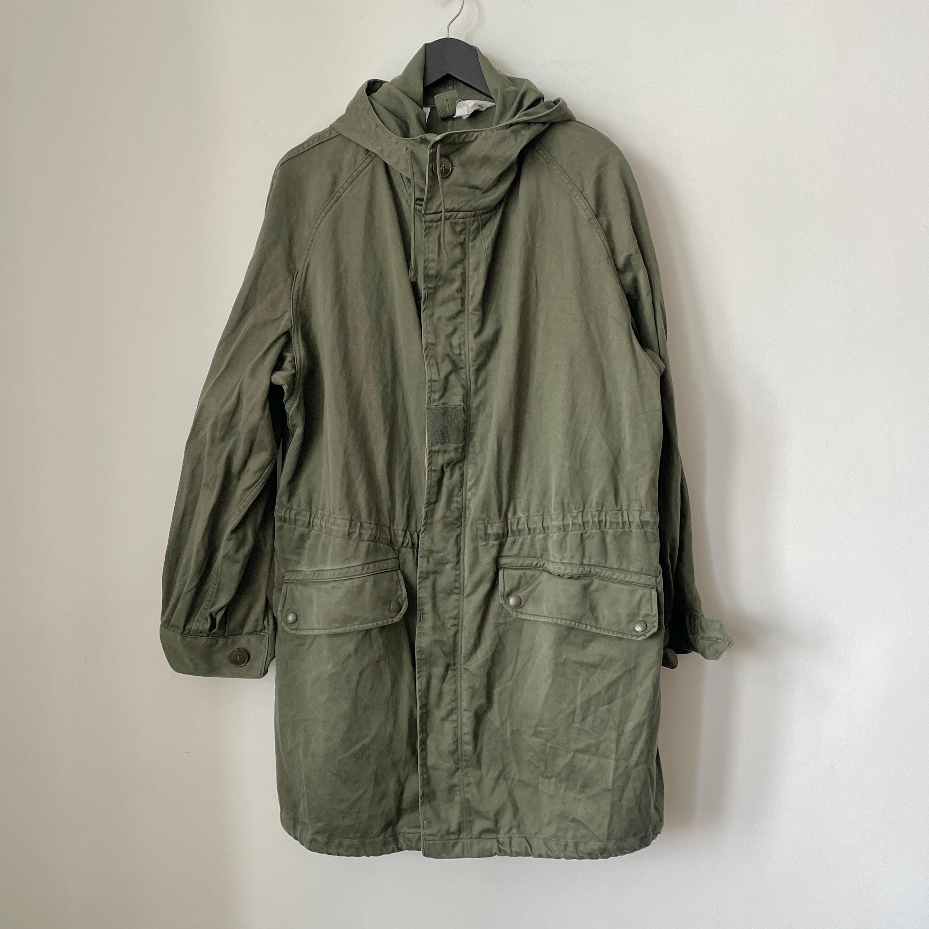 80's FrenchArmy M64 \"Field Parka\" （92c） Genuine French military M-64 field parka with liner, mods
