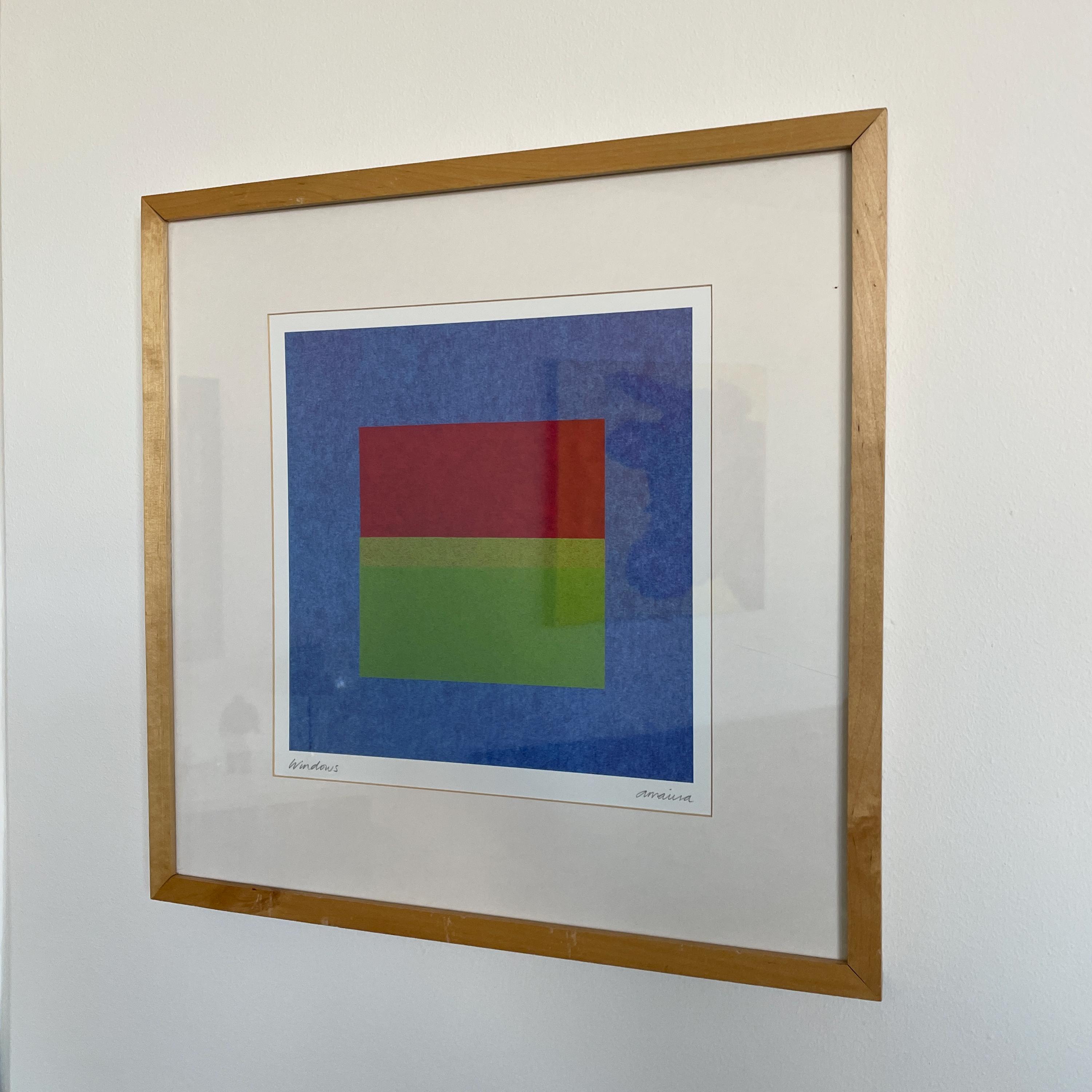 MIDNIGHT MOON Amaina 80年代　絵画　青 Amaina, Midnight Moon: Blue Color USA, Print for sale at Pamono