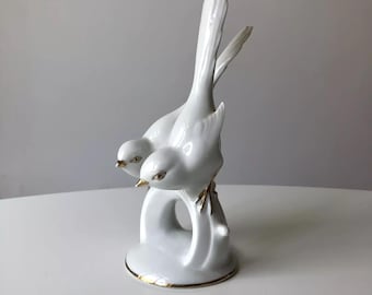 ドイツ】ババリア・ ゲロルド／GEROLD PORZELLAN☆鳥の置物 Vintage